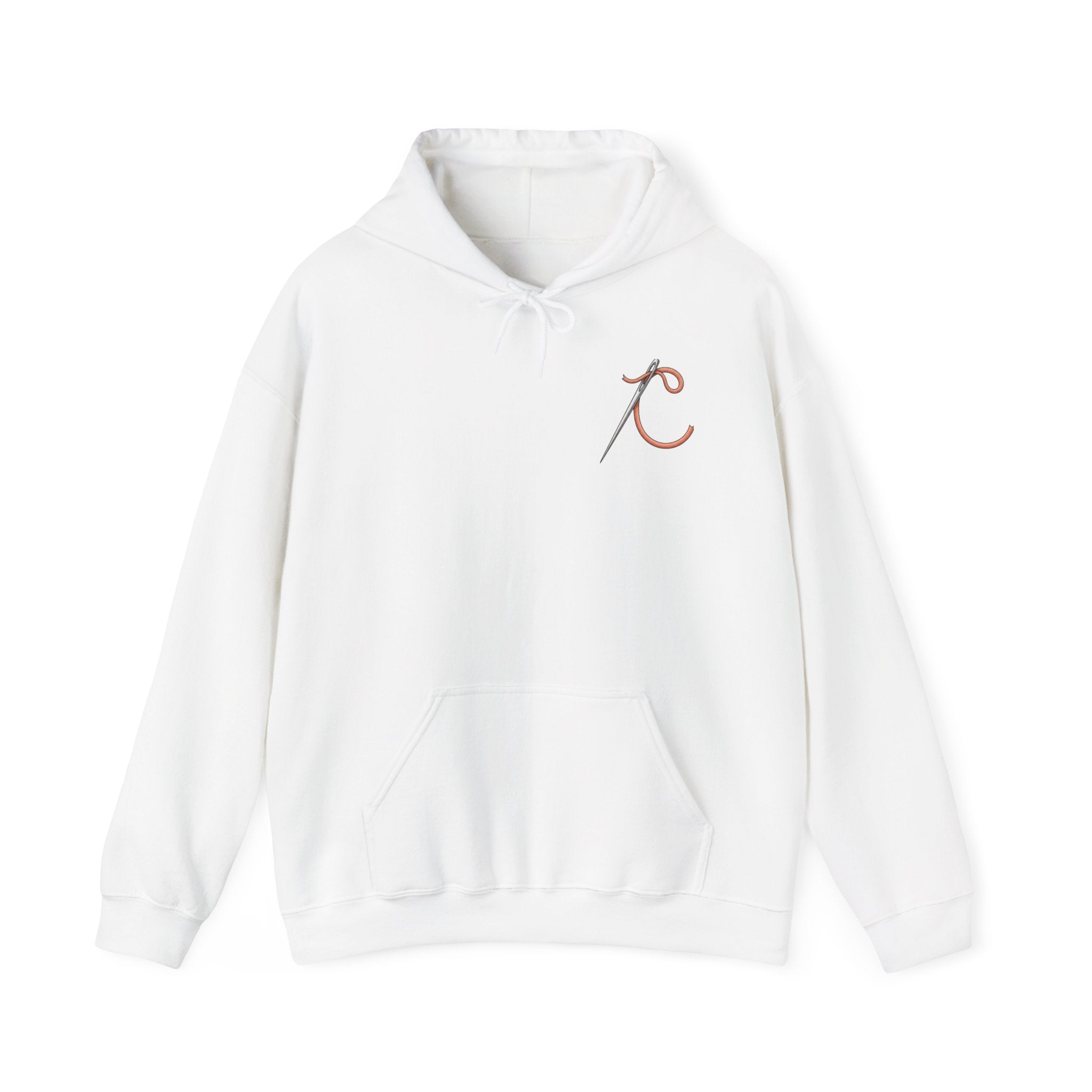 Costumes Hoodie — Vintage Sewing Thread Script Pullover