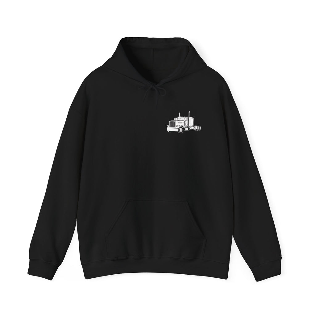 Unisex Heavy Blend™ Hooded Sweatshirt / Channel 8 - truck hoodie