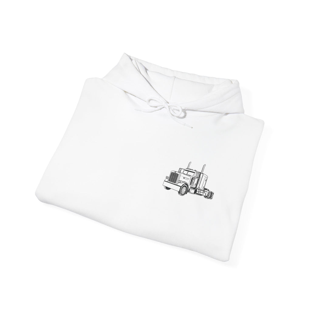 Unisex Heavy Blend™ Hooded Sweatshirt / Channel 8 - truck hoodie