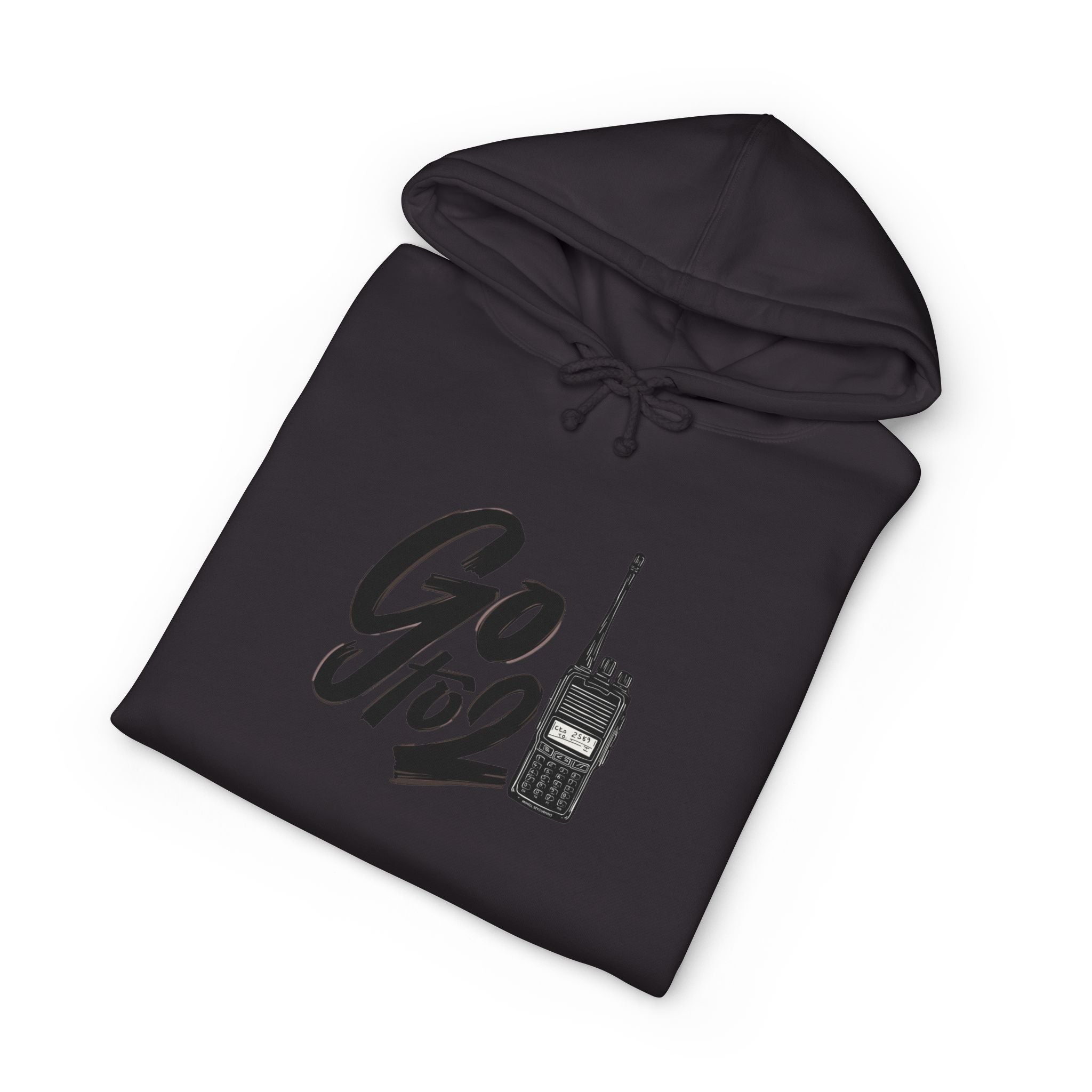 Go to 2 Radio Graphic Hoodie | director chair back