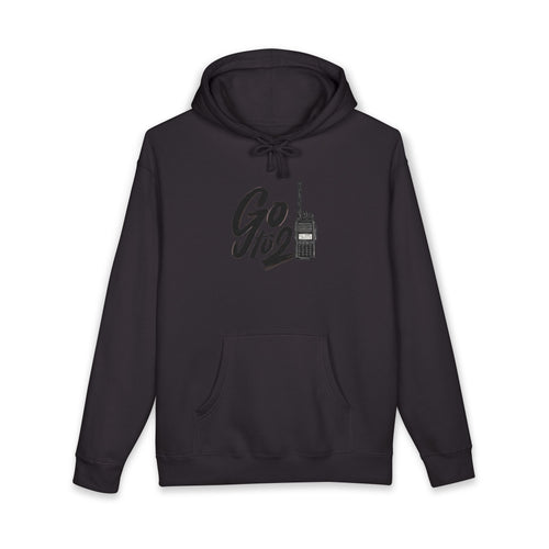 Go to 2 Radio Graphic Hoodie | director chair back