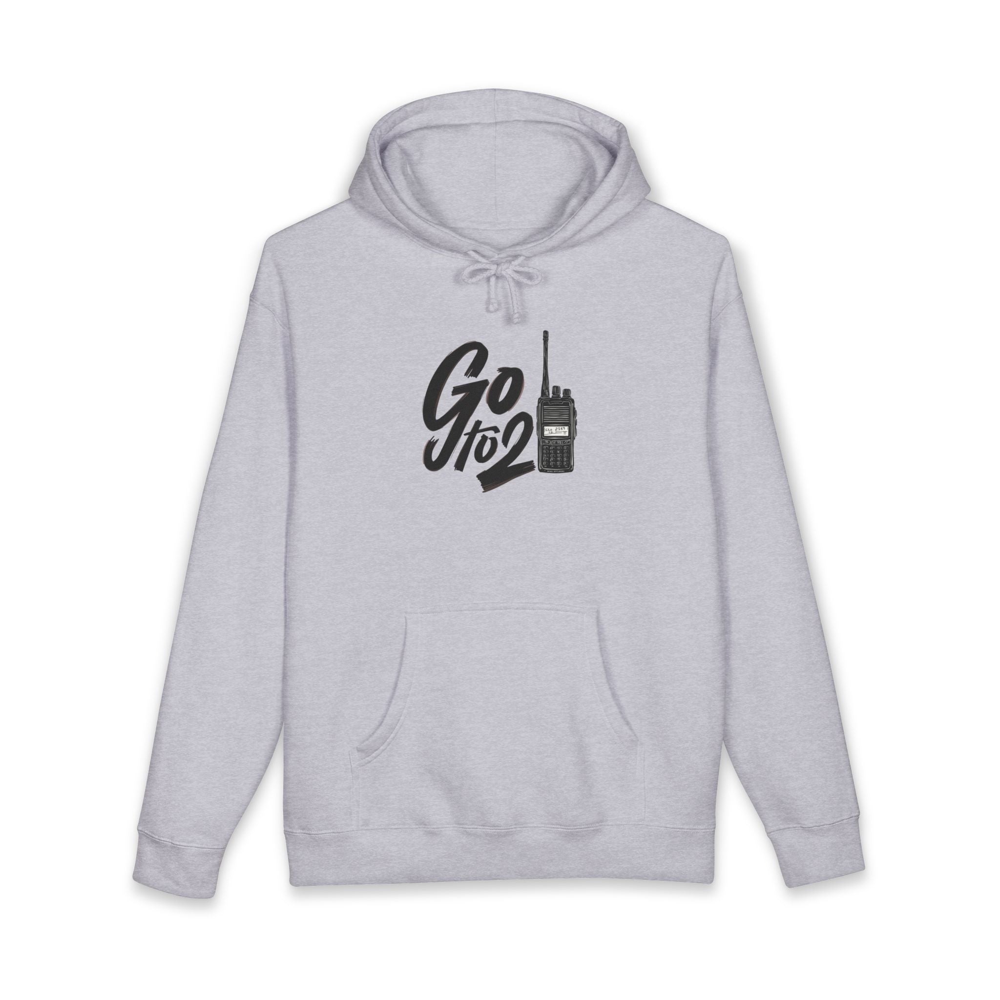 Go to 2 Radio Graphic Hoodie | director chair back