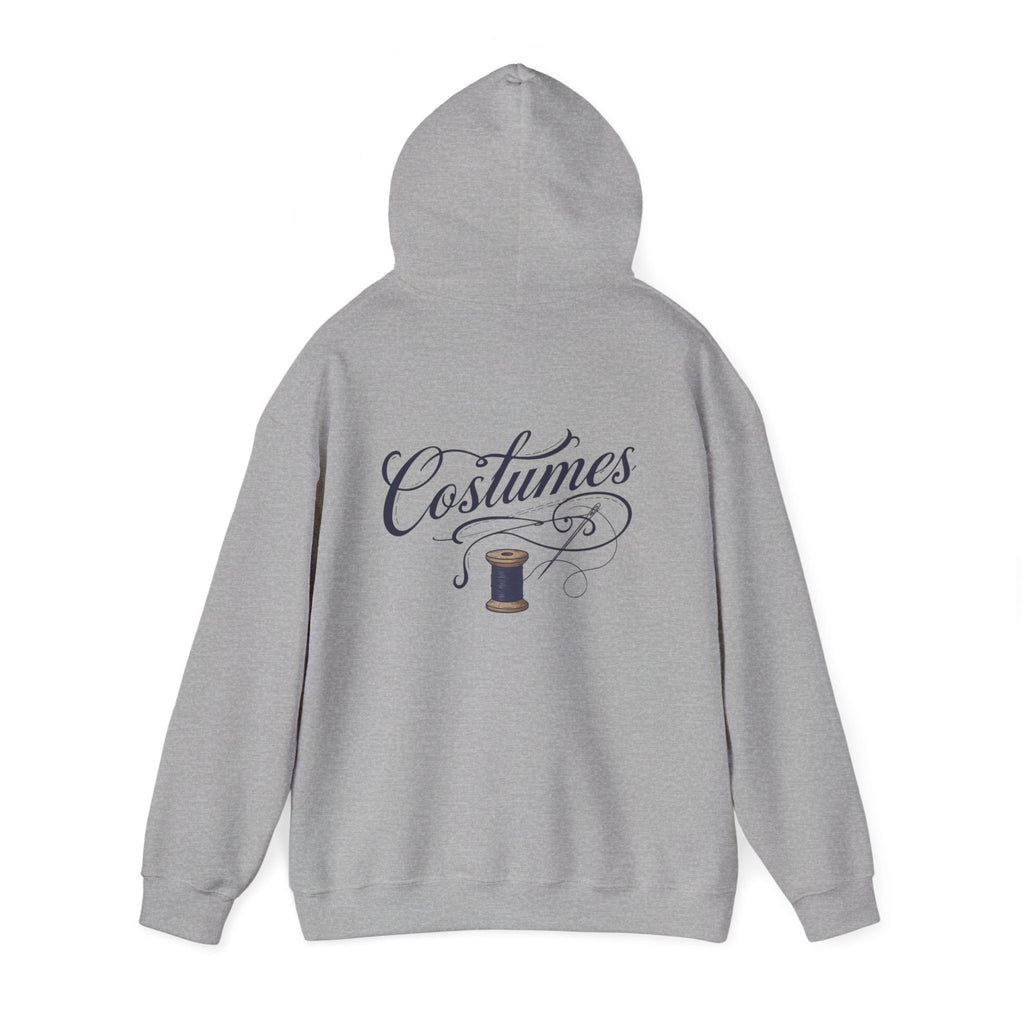 Costumes Hoodie — Vintage Sewing Thread Script Pullover