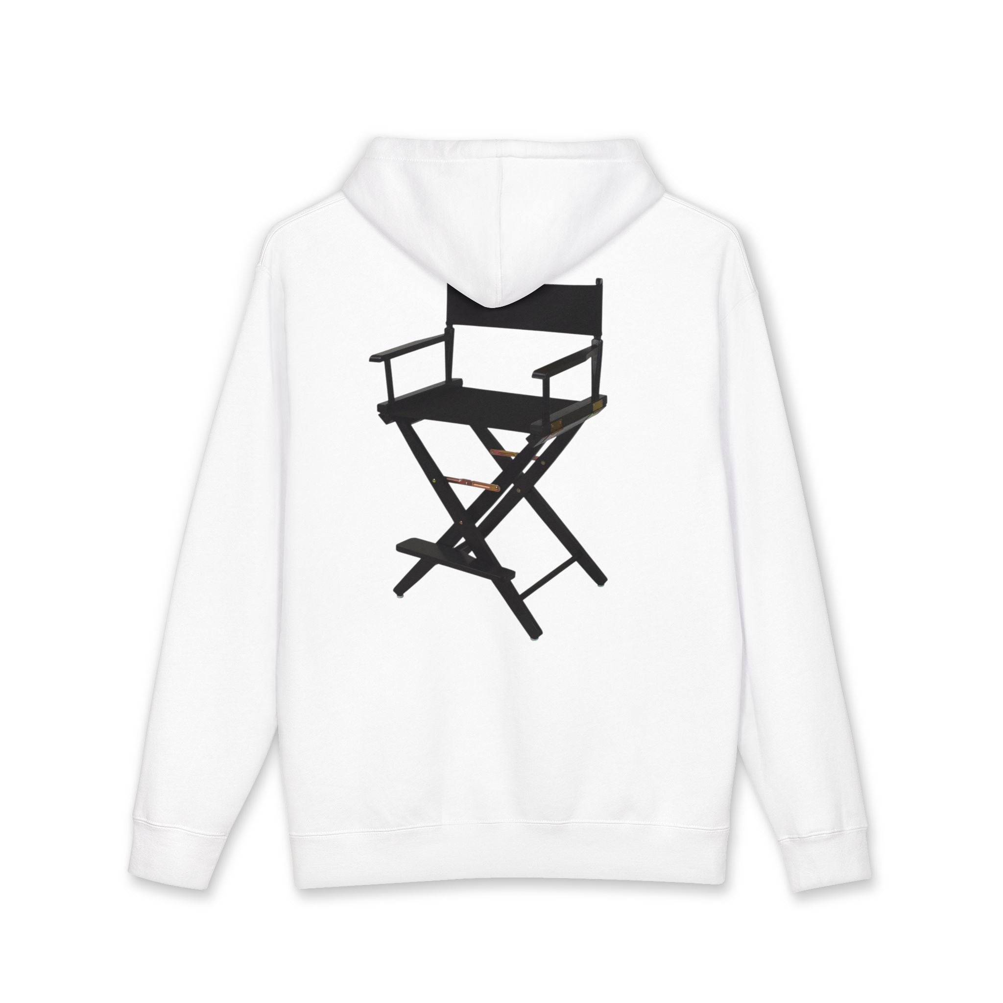 Go to 2 Radio Graphic Hoodie | director chair back
