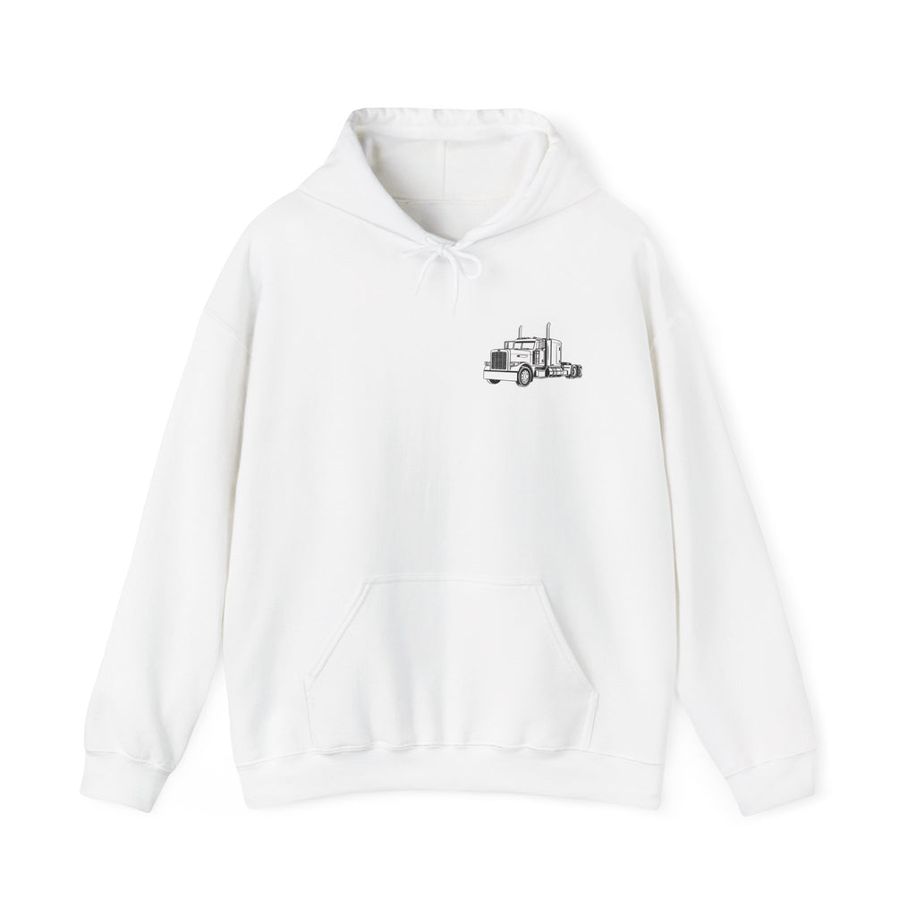 Unisex Heavy Blend™ Hooded Sweatshirt / Channel 8 - truck hoodie