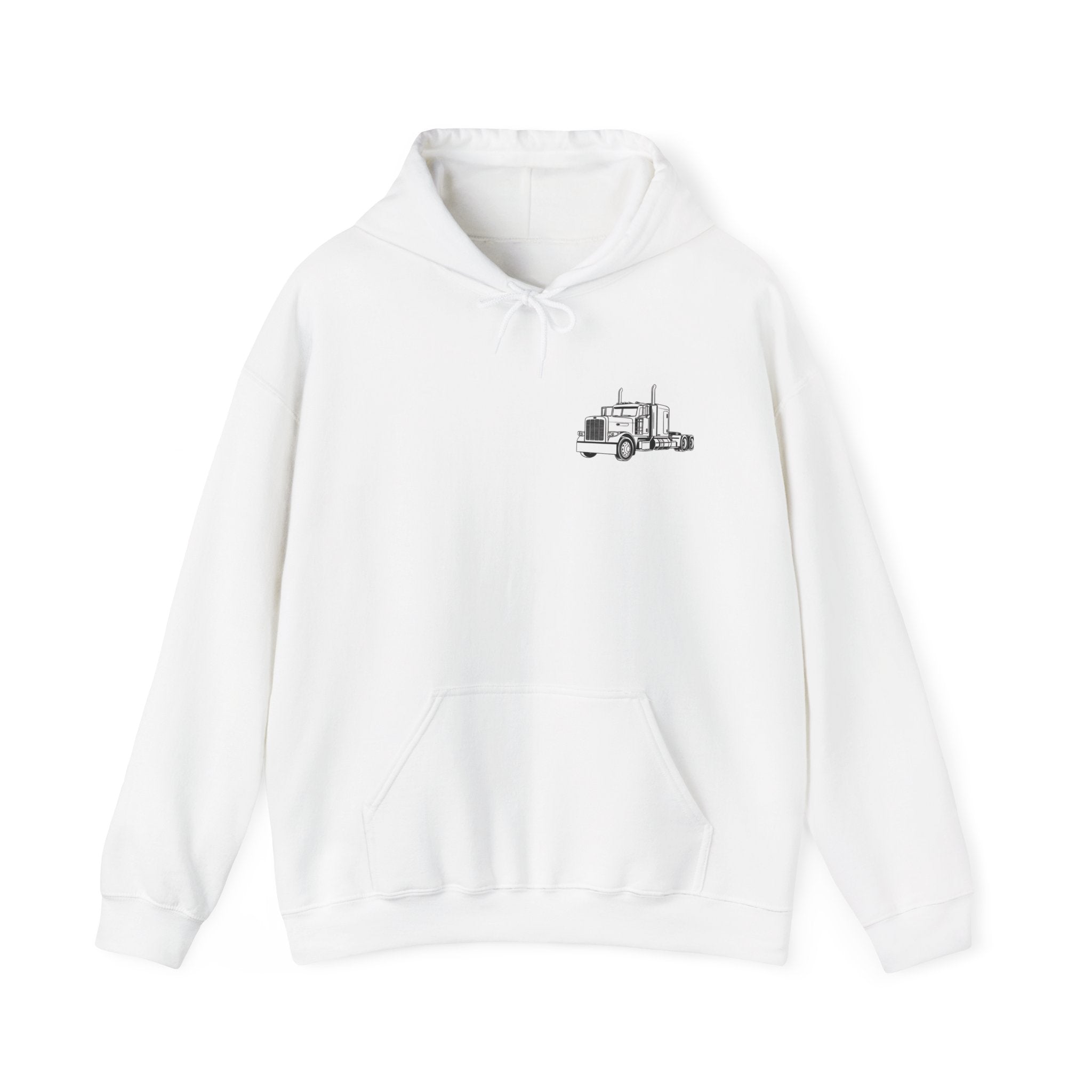 Unisex Heavy Blend™ Hooded Sweatshirt / Channel 8 - truck hoodie